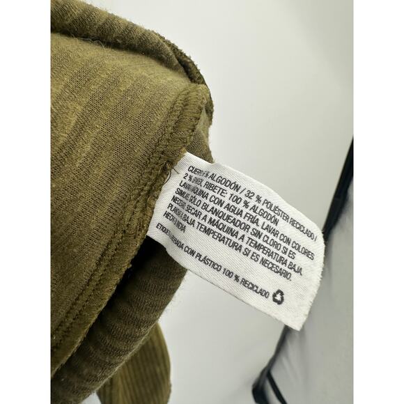 Universal Thread Womens Green Velvet Quarter Zip Pullover Sweatshirt Size XXL - Picture 7 of 7